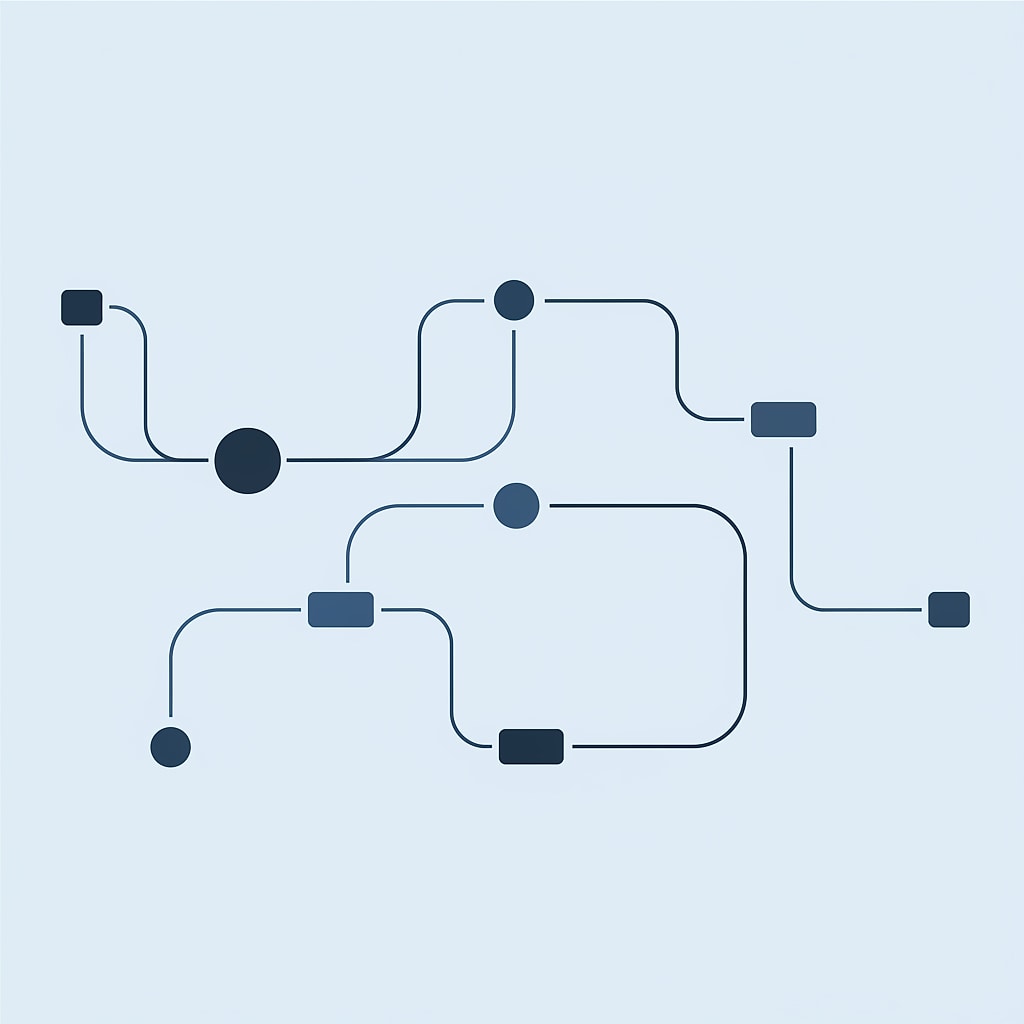 Prozessablauf Visualisierung